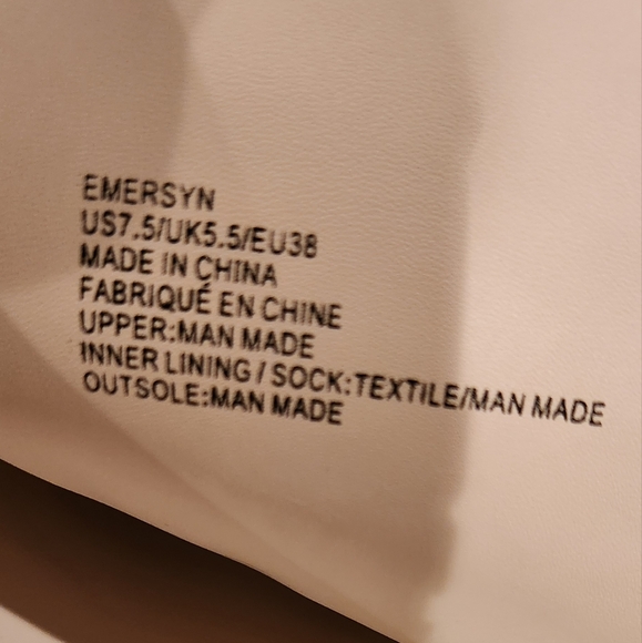 Thigh-high cream boots size 7.5 - Picture 3 of 4